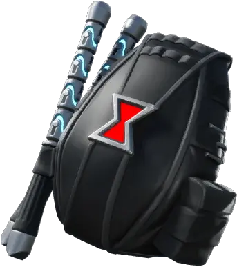 Fortnite Widows Pack Backpack Back Fortnite Back Bling Black Png Avengers Icon Pack