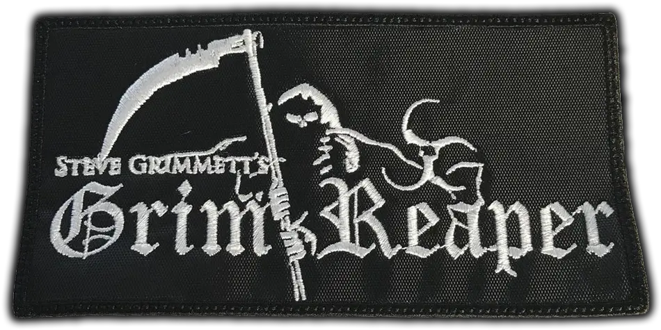 Rectangular Grim Reaper Patch Good Charlotte The Young Png Grim Reaper Logo