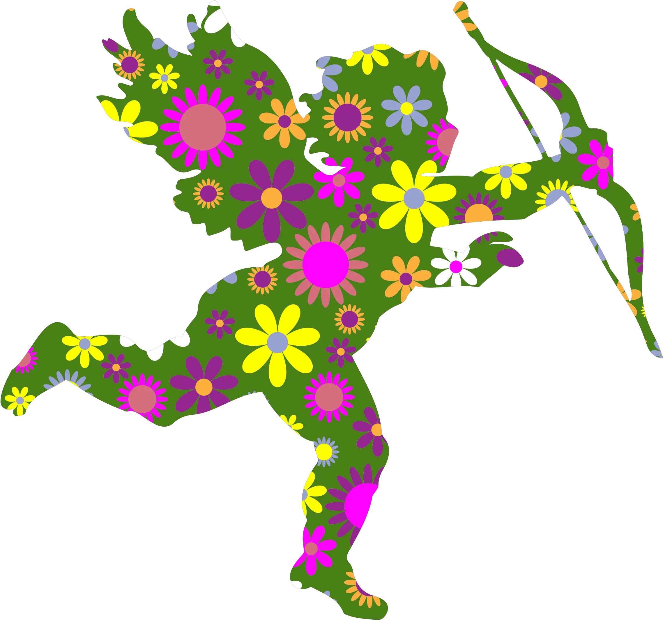 Download Hd Jpg Royalty Free Stock Cupid Svg Retro Cupid Cupid Silhouette Png Cupid Png