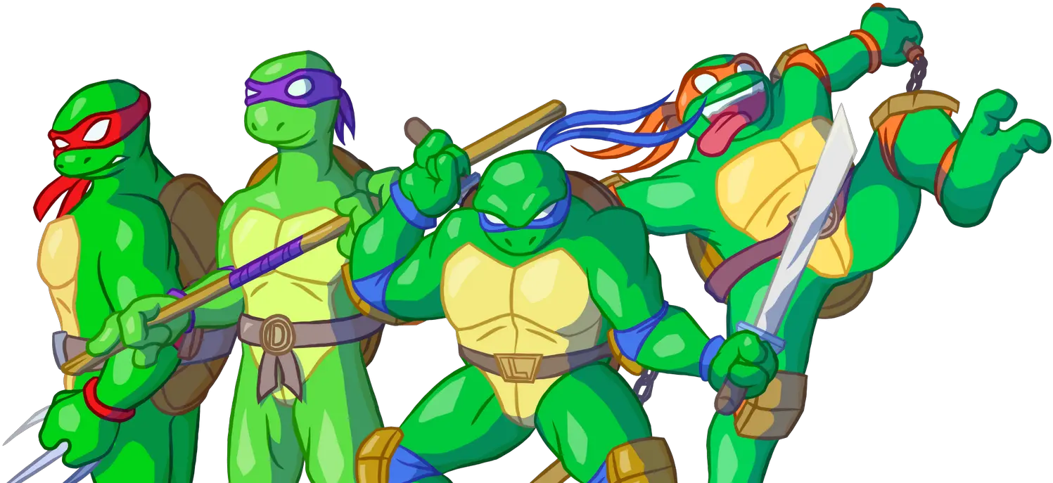 Eriku0027s Art U0026 Animation Tmnt Tribute Animasi Teenage Mutant Ninja Turtles Png Teenage Mutant Ninja Turtles Png