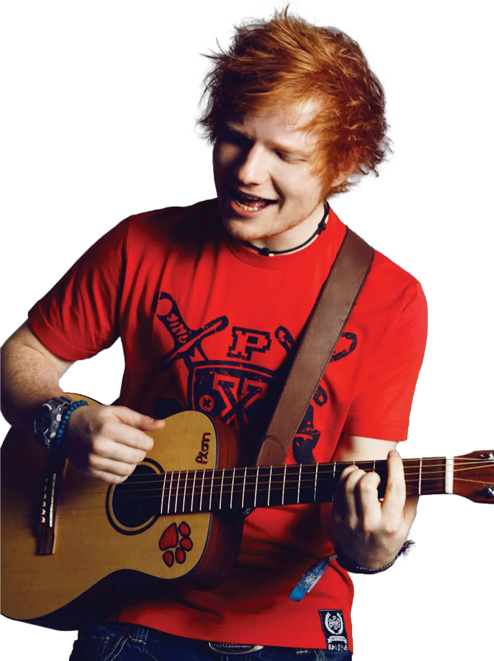 Ed Sheeran Leather Guitar Strap Png Will Your Mouth Still Remember The Taste Ed Sheeran Png