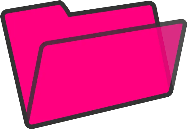 Jpg Royalty Free Library Clip Art Hot Pink Folder Png Icon For Folders