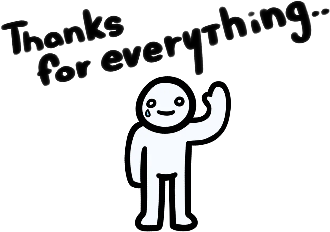 Download 2018 Nightdev Llc Thanks For Everything Goodbye Dot Png Goodbye Png