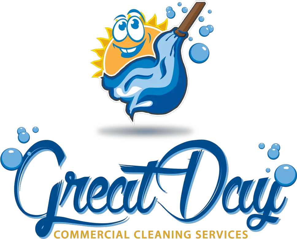 Great Day Cleaning Service Cleaning Services Logo On Behance Png Behance Logo