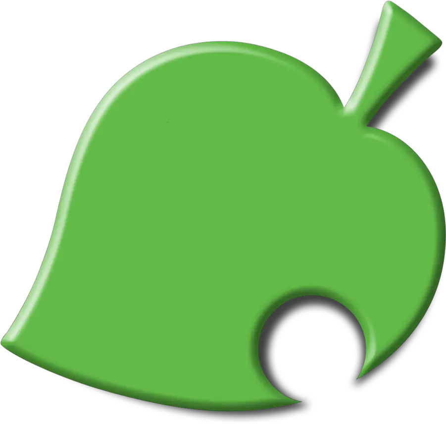 Leaf Clipart Transparent Background Animal Crossing New Transparent Animal Crossing Leaf Logo Png Leaf Clipart Transparent png