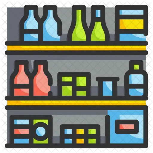 Free Shelves Food Icon Of Colored Food Shelf Icon Png Shelf Icon