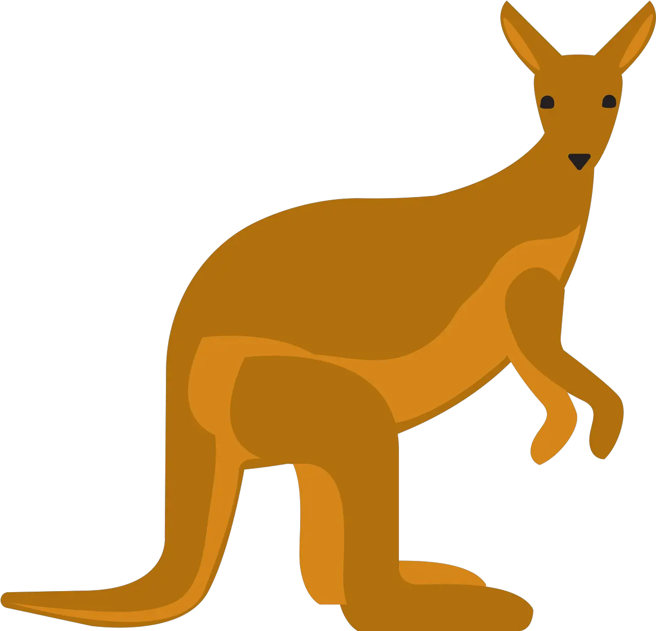 Kangaroo Vinyl Cut File Svg Dxf Png Kangaroo Svg Cute Kangaroo Icon Silhouette