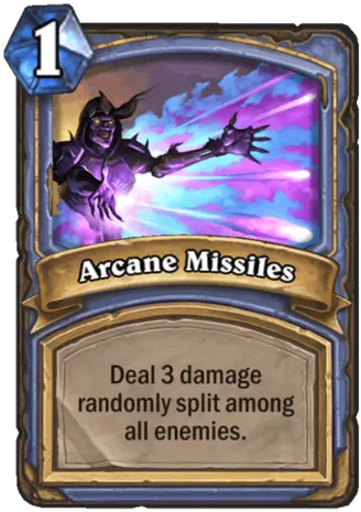 Mage Car Flashcards Arcane Missiles Hearthstone Png Arcane Intellect Icon