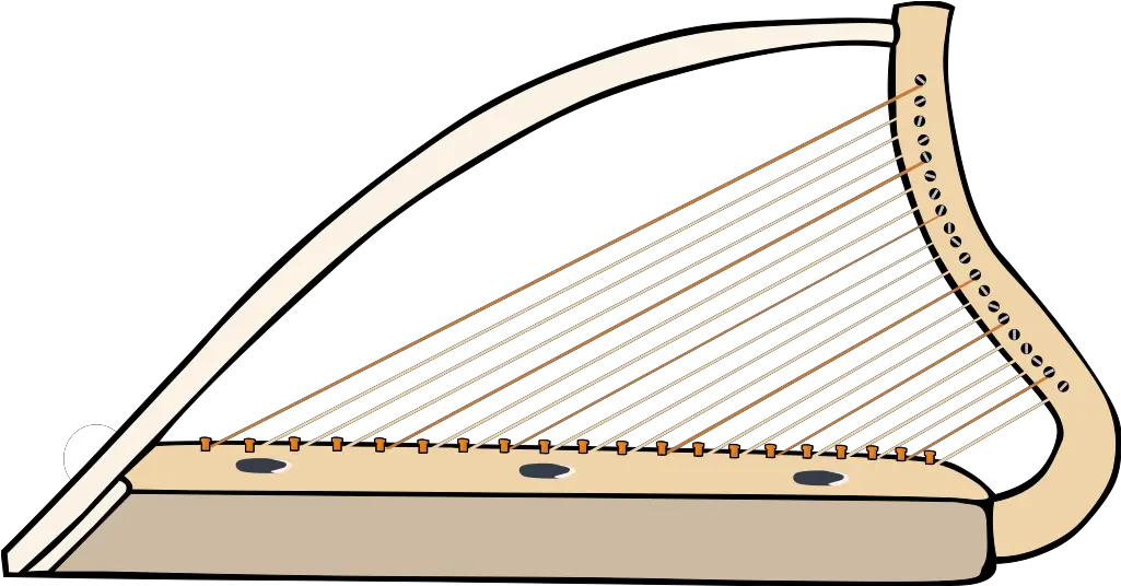 Celtic Harp Simple Png Svg Clip Art For Web Download Clip Harp Harp Icon