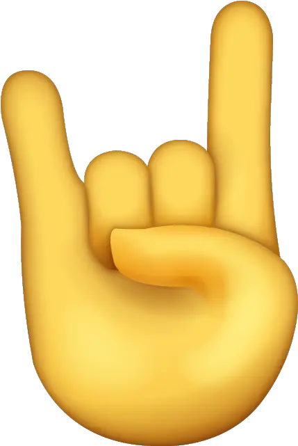 Rock Emoji Free Download Ios Emojis Rock Hand Emoji Png Emojis Png