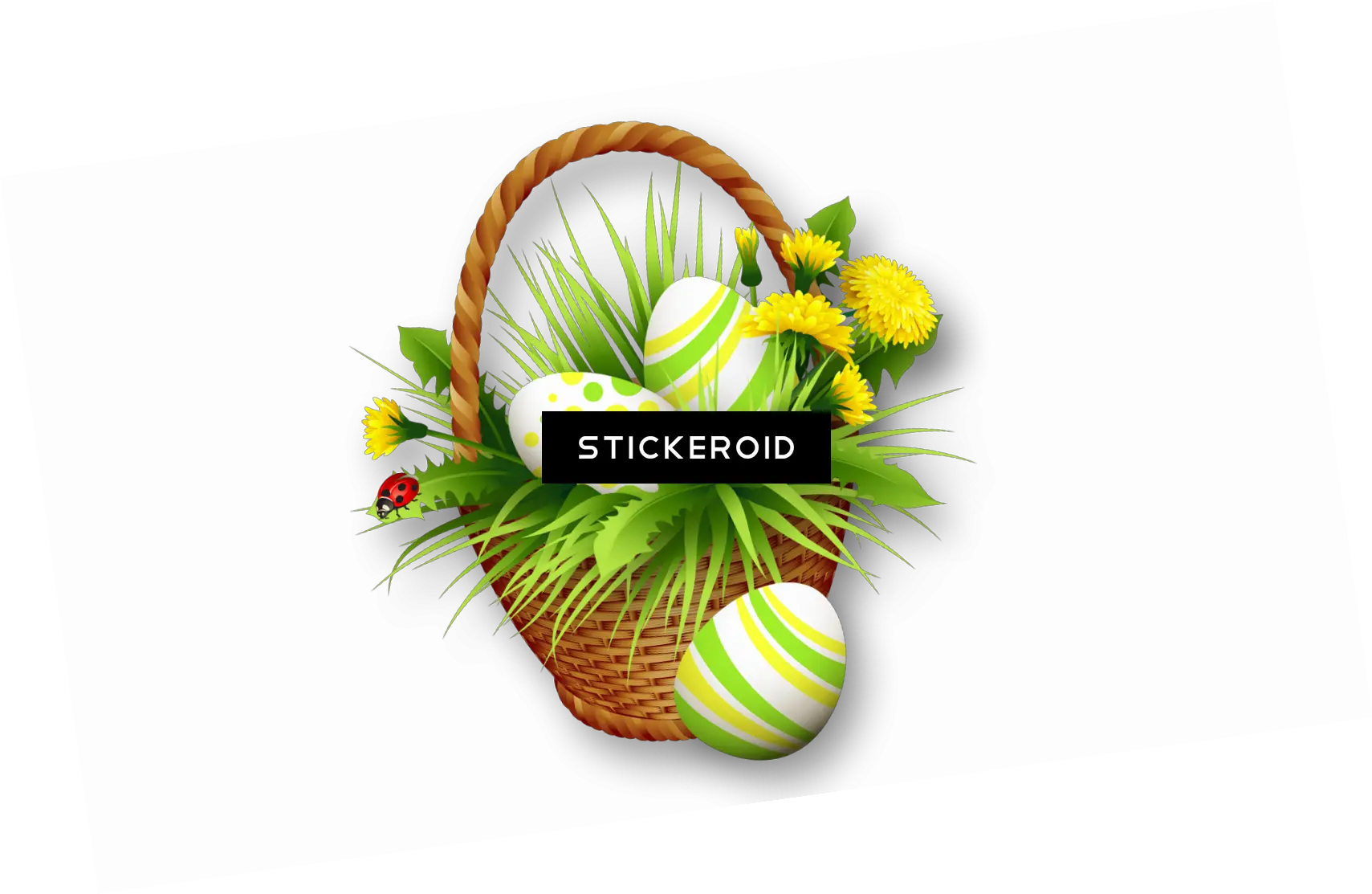 Download Easter Basket Bunny Easter Basket Png Image With Easter Basket Png Easter Basket Png png