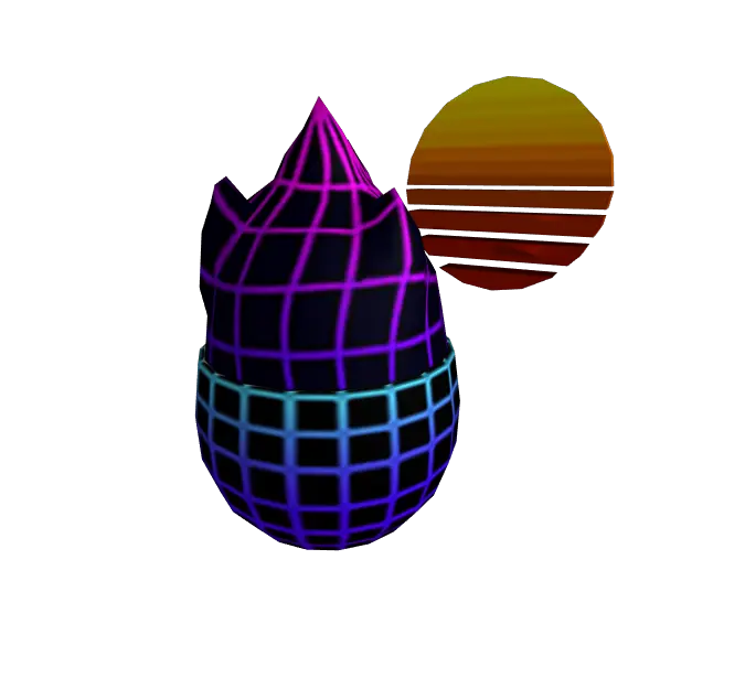 Vaporwave Bust Png 3d Old School Egg Roblox 5170376 Roblox Egg Hunt 2019 Retro Egg Roblox Logo Transparent Background