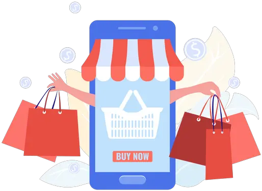 Shopping App Illustrations Images U0026 Vectors Royalty Free Shopping Basket Png People Shopping Icon