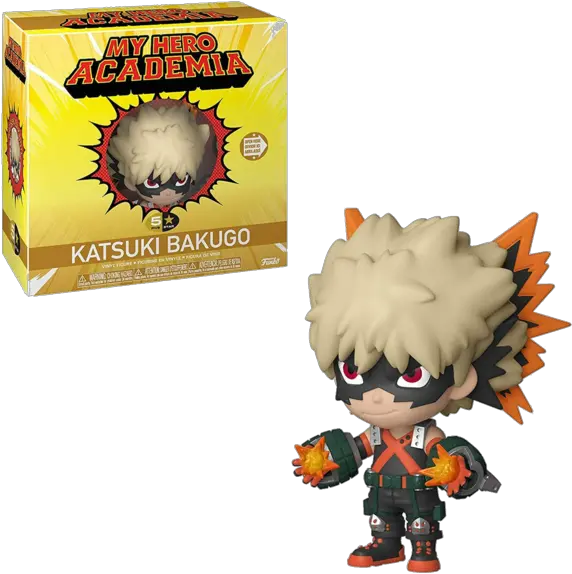 My Hero Academia Enter The Katsuki Bakugo U2013 Iron Vault Funko 5 Star My Hero Academia Png Bakugo Png