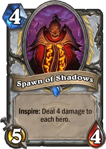 Spawn Of Shadows Card Hearthstone Hs Voodoo Hearthstone Annoy O Module Png Spawn Png