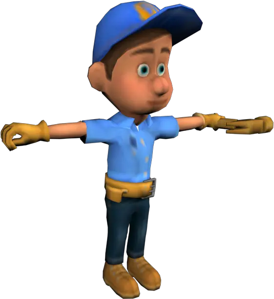 14 Wreck It Ralph Clipart Fix Felix Free Clip Art Stock Fix It Felix Jr T Pose Png Wreck It Ralph Transparent