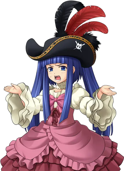 Download Eri Ak14 Odoroki2 Furudo Erika Pirate Hat Png Erika Furudo Pirate Hat Pirate Hat Transparent