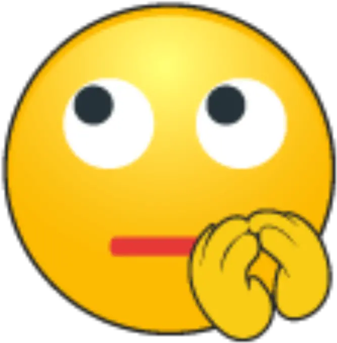 Pray Thinking Emoji 2021 Happy Png Facepalm Icon