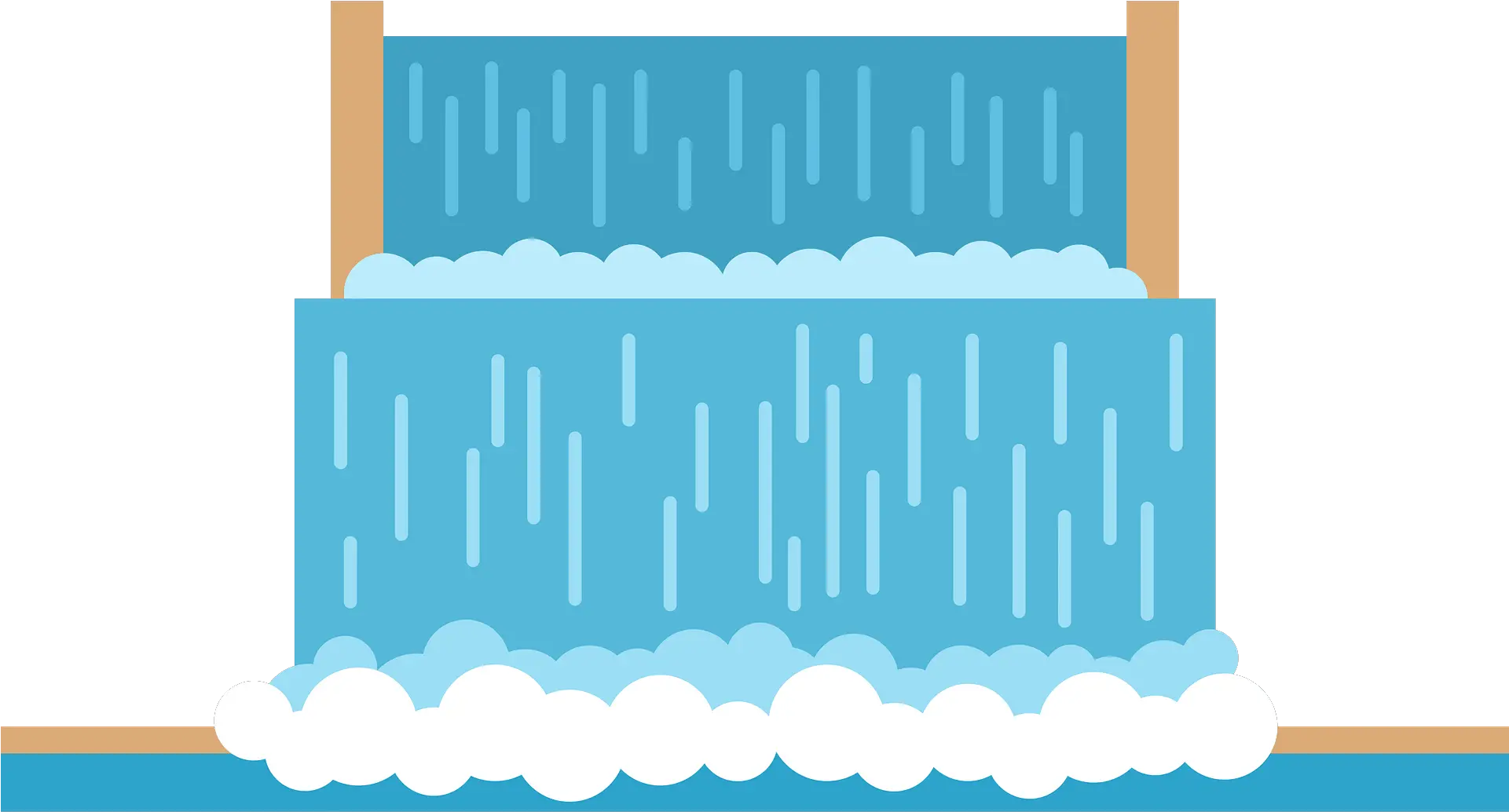 Waterfall Clipart Free Download Transparent Png Creazilla Illustration Water Fall Png