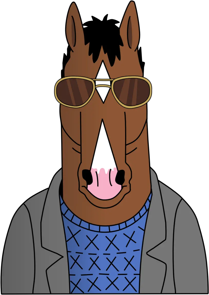 Download Free Television Actor Animation Nose Facial Bojack Horseman Face Png Cartoon Nose Png
