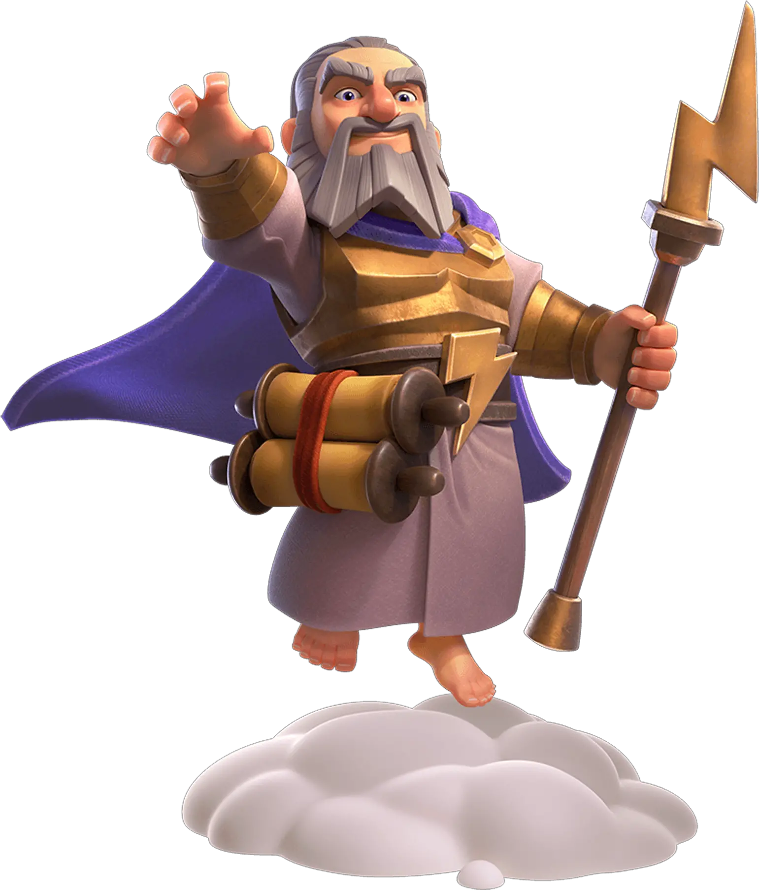 Misc Gladiator Warden Skin Coc Png Spear Transparent Background