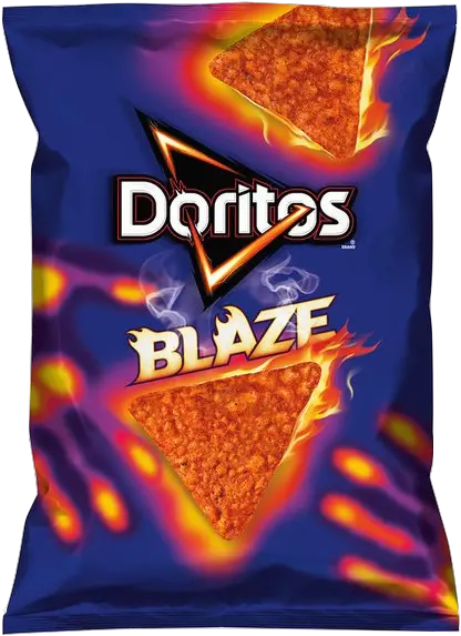 Doritos Blaze Flavored Tortilla Chips Reviews 2020 Blaze Doritos Png Dorito Transparent