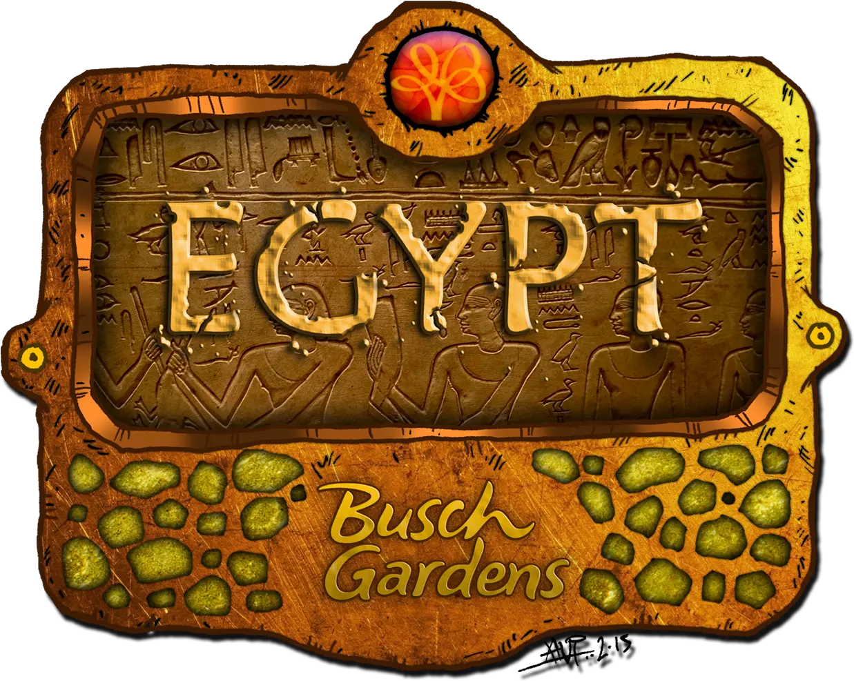 Bloggercoaster Busch Gardens Tampa Egypt Language Png Busch Gardens Logo
