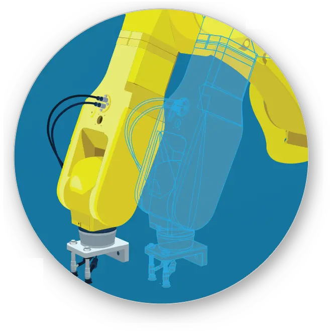 Digital Twins For Virtual Commissioning Maplesoft Illustration Png Digital Automation Icon