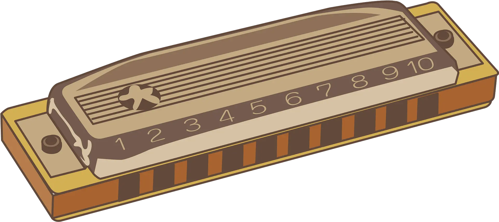 Harmonica French Harp Clipart Free Download Transparent Png
