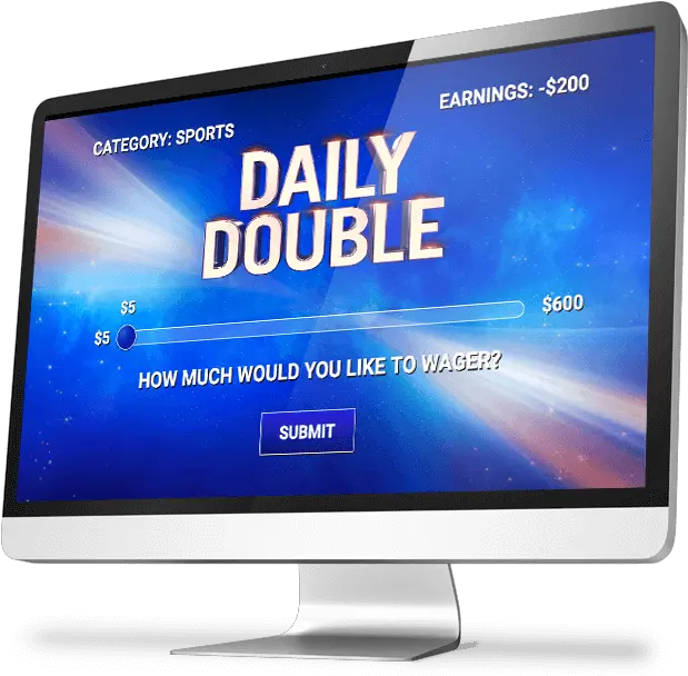 Jeopardy For Zoom Game Template Virtual Online Jeopardy Monitor Png Play Free Icon Pop Quiz