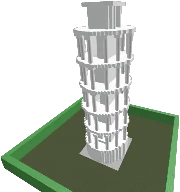 Leaning Tower Of Pisa Roblox Lighthouse Png Leaning Tower Of Pisa Png