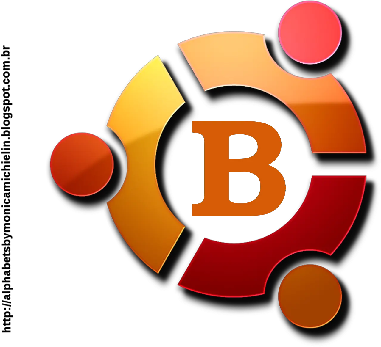 Monica Michielin Alfabetos Ubuntu Alphabet Png Circle Ubuntu Logo Png