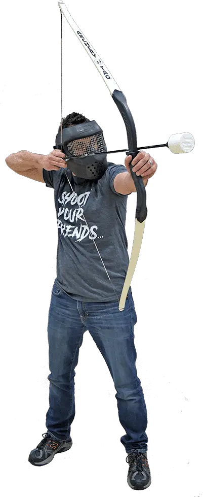 Mobile Archery Tag Games In Grand Rapids Michigan Archery Athlete Transparent Png Bow And Arrow Transparent