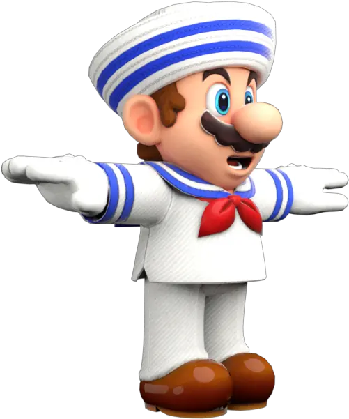 Nintendo Switch Mario T Pose Png Sailor Png