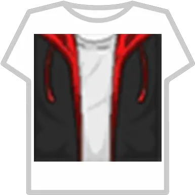 Roblox Skinsredhoodietemplate Roblox T Shirt Roblox Black Png Hoodie Template Png