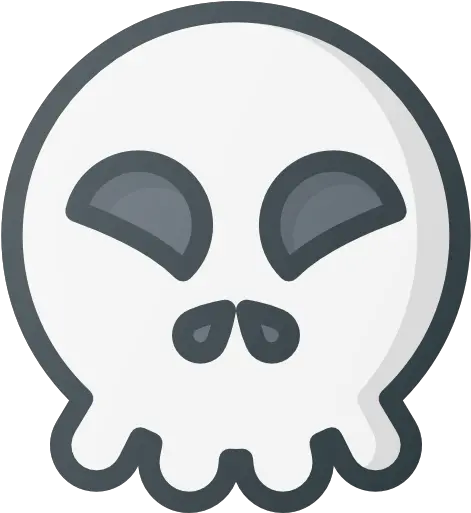 Skull Free Smileys Icons Clip Art Png Skull Emoji Png