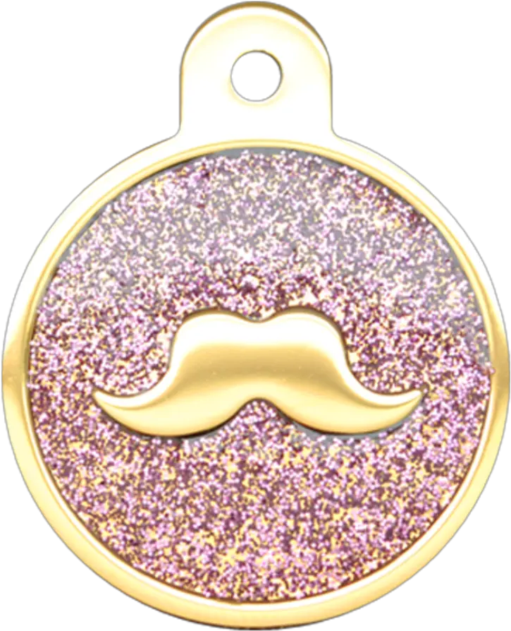 Therese Tag U0026 Pet Accessories Mustache Pour Fill Glitter Png Moustache Transparent