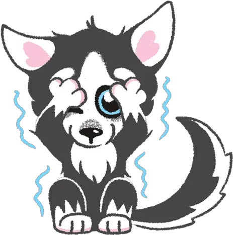 Telegram Sticker 011 Husky Stickers Telegram Png Husky Transparent Background