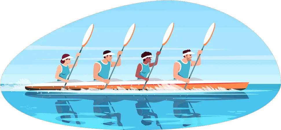 Premium Boat Activities Illustration Pack From Vehicle Rowing Png Rowboat Icon