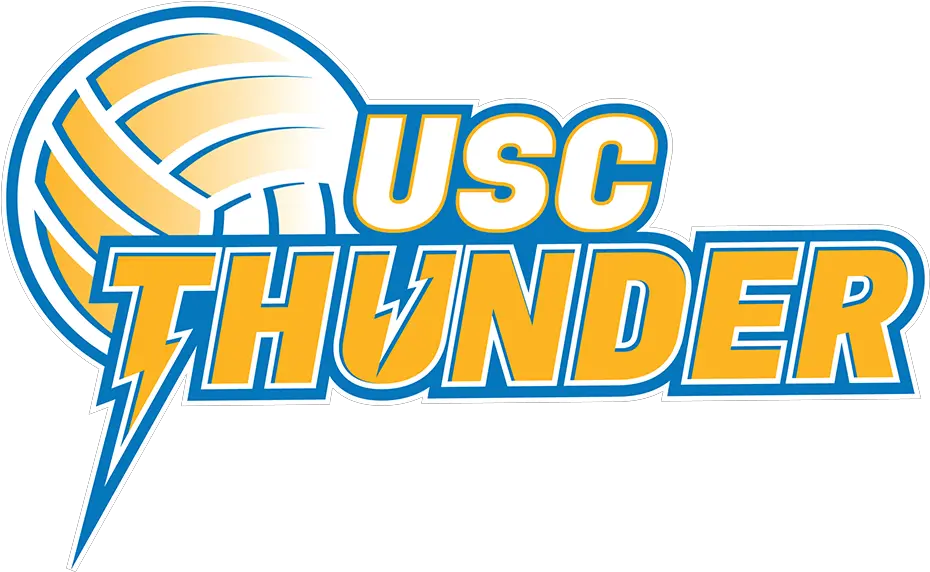 Usc Thunder U2013 Usc Thunder Netball Logo Png Thunder Logo Png