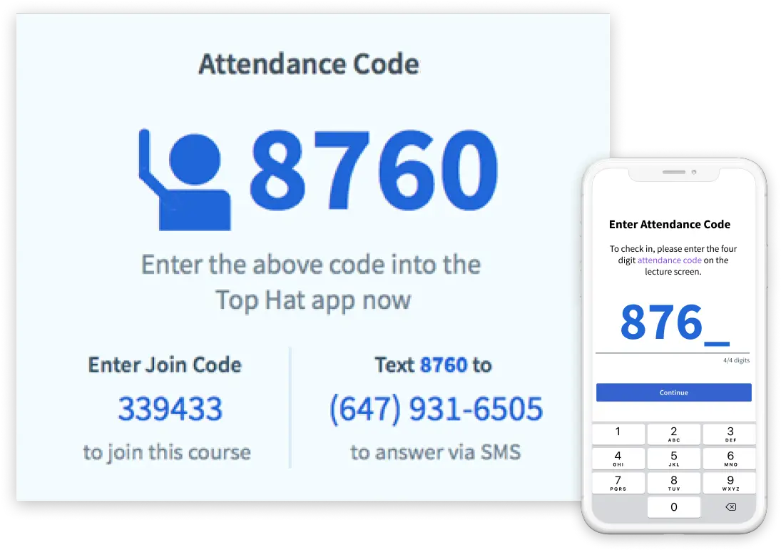 Quick U0026 Easy Student Attendance Tracking Software Top Hat Smart Device Png Enter Tracking Icon