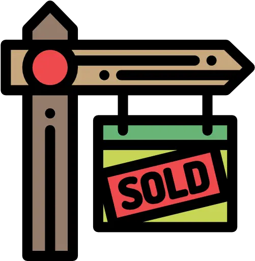 Sold Free Signs Icons Clip Art Png Sold Sign Png