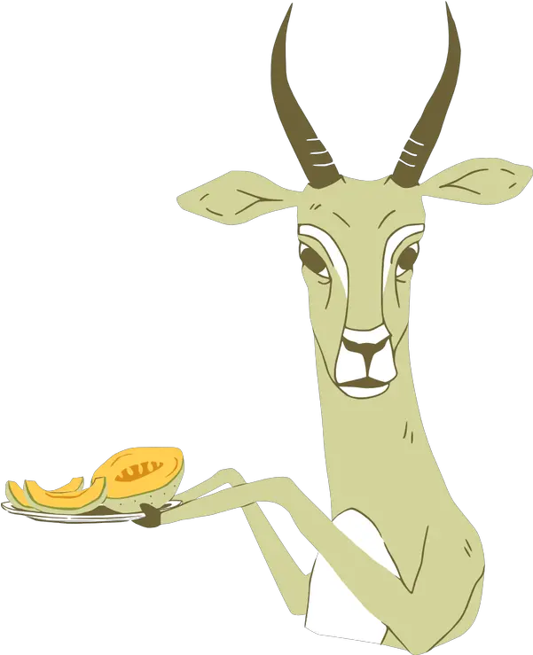 Download Picture Transparent Library 50s Clipart Impala Cantaloupe Antelope Png Antelope Png