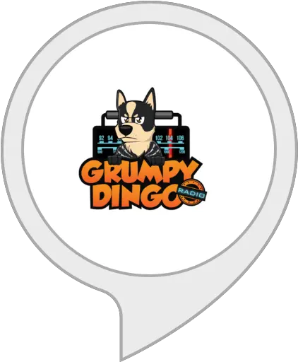 Alexa Grumpy Dingo Radio Cartoon Png Grumpy Png