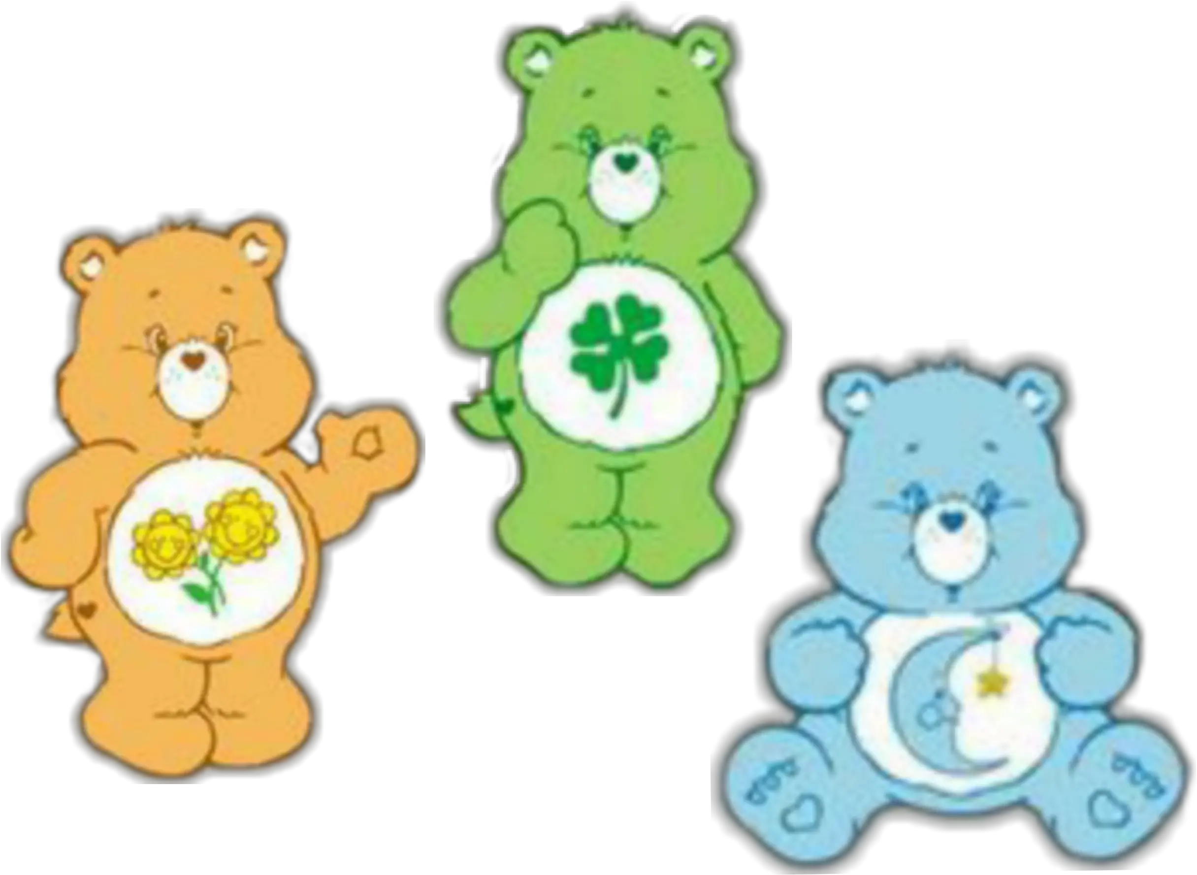 Carebear Sunrise Clover Moon Indiekid Image By Miacrzt Soft Png Carebear Icon