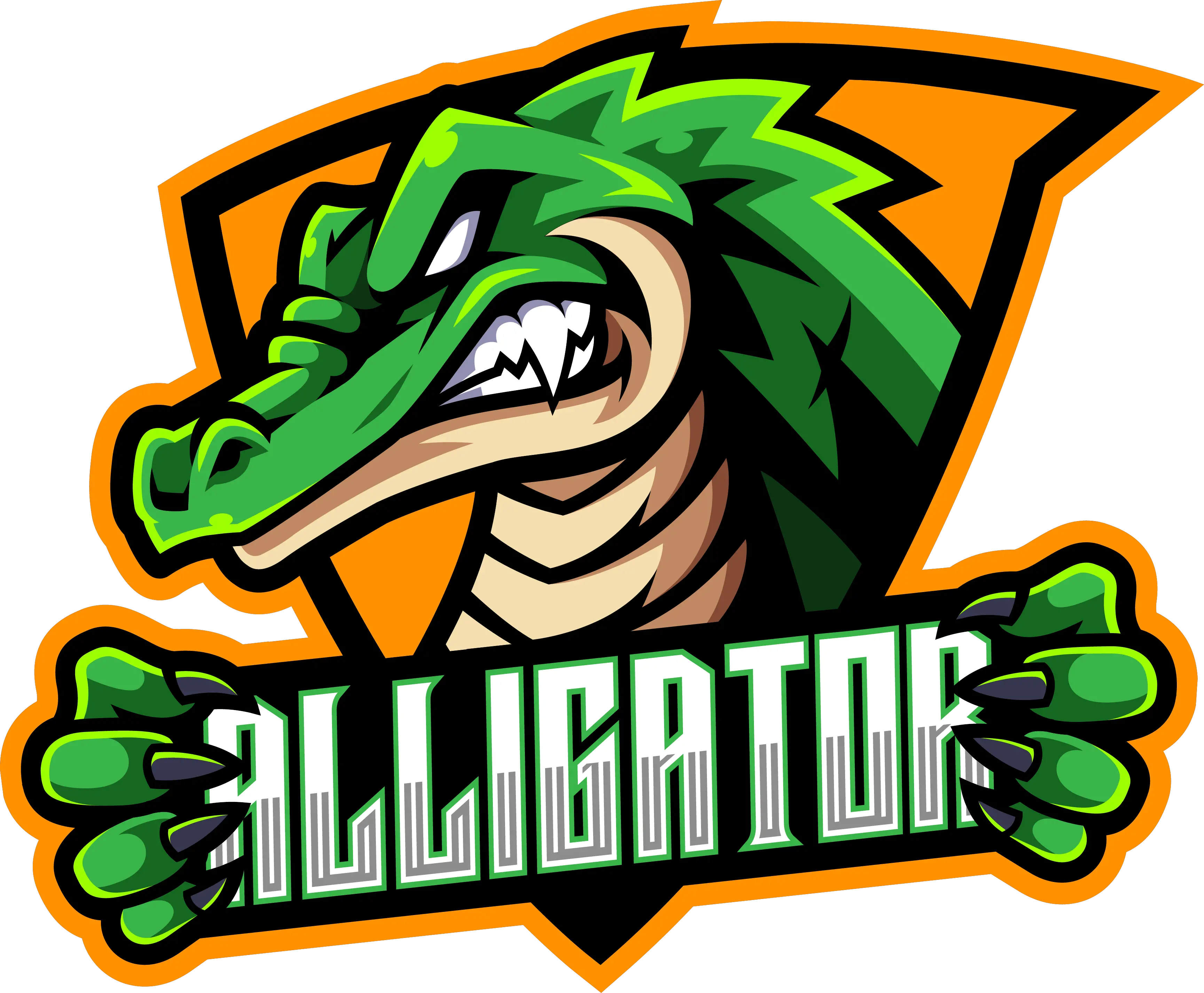 Free Alligator Logo Mascot U2013 Graphicsfamily Logo Alligator Png Free Graphic Design Store Icon