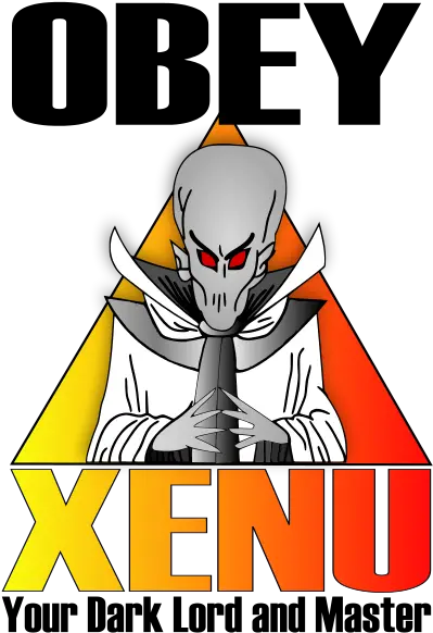Filexenuobeysvg Wikipedia Xenu Png Obey Logo