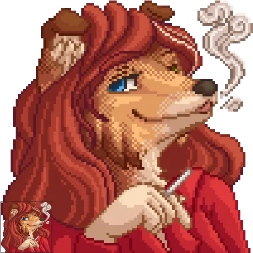 Icon Lady In Red By Sofiaexe Fur Affinity Dot Net Chùa Di Png Exe Icon