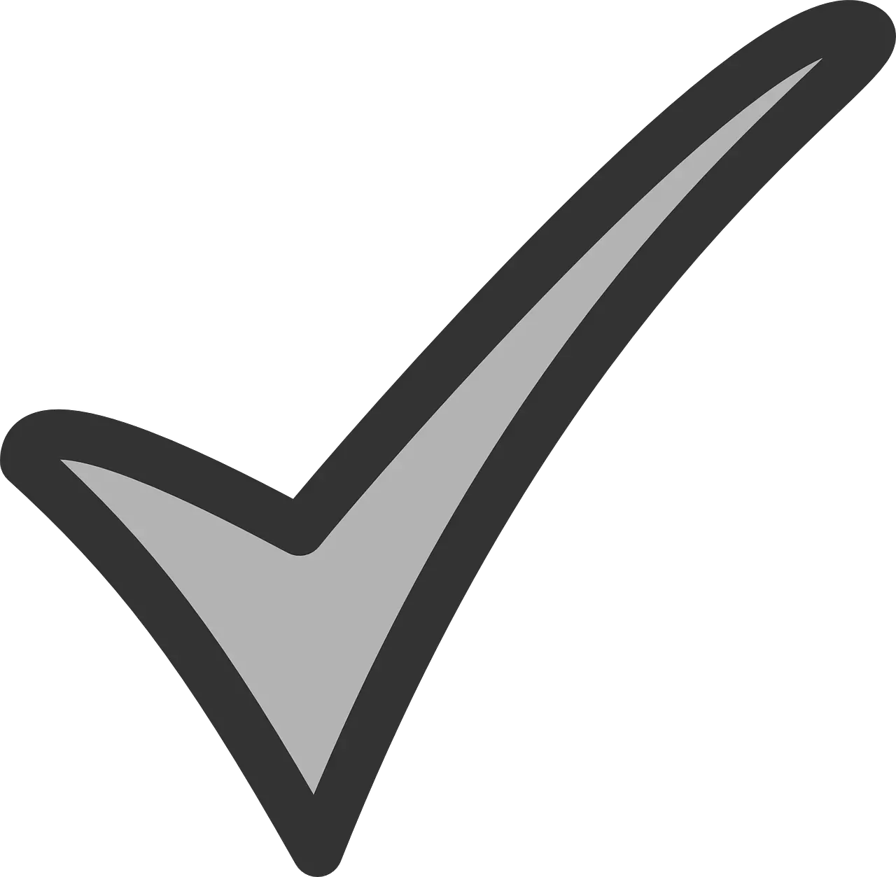 Whatsapp Reborn Tick Clip Art Vector Clip Art Check Mark Outline Png Wasap Png