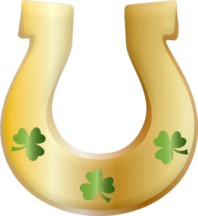 Horseshoe St Patricks Day Shamrock Number Png St Patricks Png